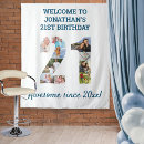 Search for 21st birthday backdrops Photo collage