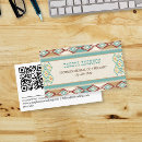 Search for western business cards Boho
