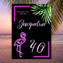 Search for flamingo 40th birthday invitations Party
