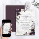 Search for purple celebration life invitations Elegant