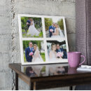 Search for wedding collage canvas prints Square