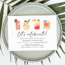 Search for beach cocktail party invitations Tropical