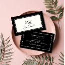Search for clothing store business cards Classic