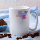 Search for blue balloon mugs Heart