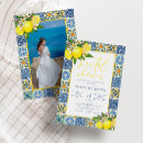 Search for mediterranean bridal shower invitations Citrus