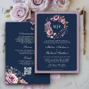 Search for navy and purple wedding invitations All in one