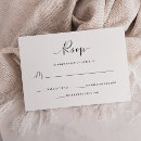Search for romance rsvp cards Elegant