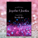 Search for glitter save the date postcards Sparkly