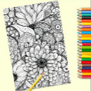 Search for adult colouring book posters Floral