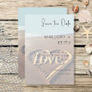 Search for heart save the dates Tropical