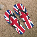 Search for union jack flipflops Red white and blue