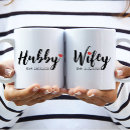 Search for hubby wifey mugs Couple