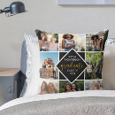 Search for gold black cushions Photo collage