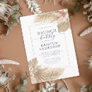Search for dried palm invitations Elegant