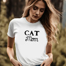 Search for black tshirts cat mum