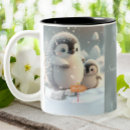 Search for cute cartoon penguin mugs Bird