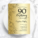 Search for black and gold foil invitations Classy