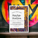 Search for abstract art invitations Simple