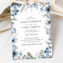 Search for simple wildflower wedding invitations Spring summer fall