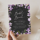 Search for modern brunch bridal shower invitations Watercolor flowers