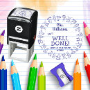 Search for done rubber stamps Happy