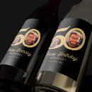 Search for 50th birthday wine labels Modern