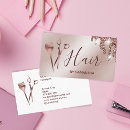 Search for wig business cards Hairdresser