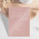 Search for rose bridal shower invitations Modern