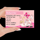 Search for babysitting business cards babysitter