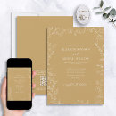 Search for gold leaf invitations Rustic