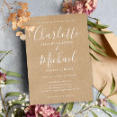 Search for modern suite wedding invitations Chic