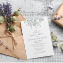 Search for simple lilac wedding invitations Classy modern minimal