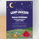 Search for camp out birthday invitations Barbecue