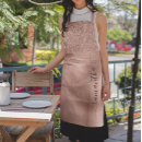 Search for metallic gold aprons Glitter
