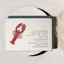 Search for lobster engagement party invitations Nautical