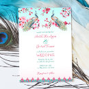 Search for pink blossoms invitations Asian