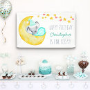 Search for boys birthday party banners Cute