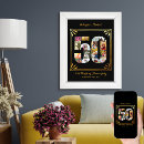 Search for 50 fifty posters Gold