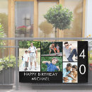 Search for 40th birthday banners Photo collage