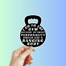 Search for body builders stickers Weight lifting