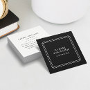 Search for editor business cards Elegant