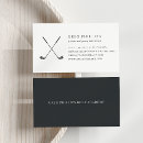 Search for golf business cards Professional