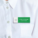 Search for green name tags Simple