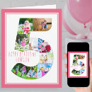 Search for 5th girl birthday cards For kids