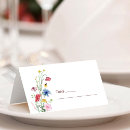 Search for setting name place cards Watercolor floral
