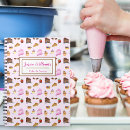 Search for cake bakery notebooks Pink