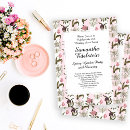 Search for old english invitations Floral