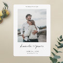 Search for save the date wedding announcement cards We got married