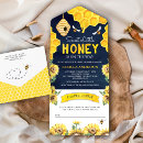 Search for bee and beehive baby shower invitations Mummy to bee