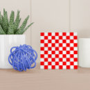 Search for red and white pattern tiles Chequerboard